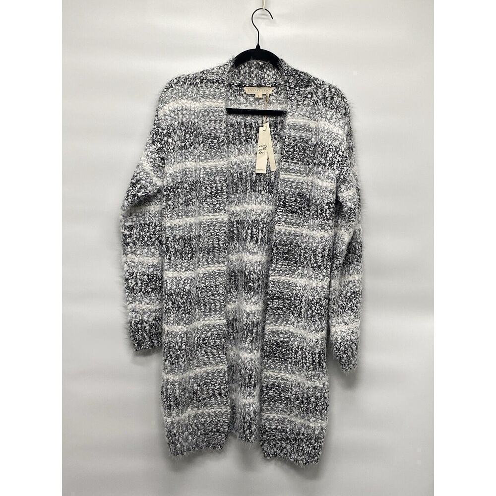 Love stitch‎ Women’s Fuzzy Fringe Cardigan Size S Boho Chic, Nostalgic, Fuzzy